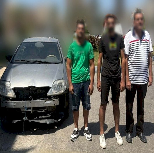 ضبط المتهمين باضرام النيران في سيارتين بدمياط