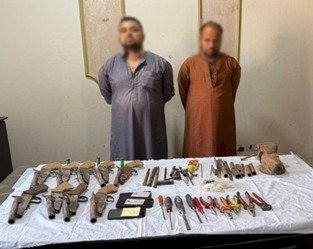 ضبط عناصر بؤر إجرامية من جالبى ومتجرى المخدرات والأسلحة  ومصرع تاجر بثلاثة محافظات