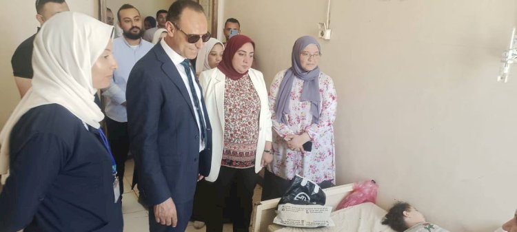 وكيل صحة بني سويف يتابع مستوى الخدمات الطبية بمستشفى الفشن المركزي