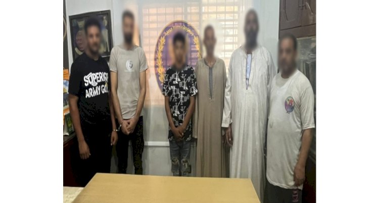 ضبط ابطال فيديو إلقاء حجارة على قائد سيارة نقل بالبحيرة