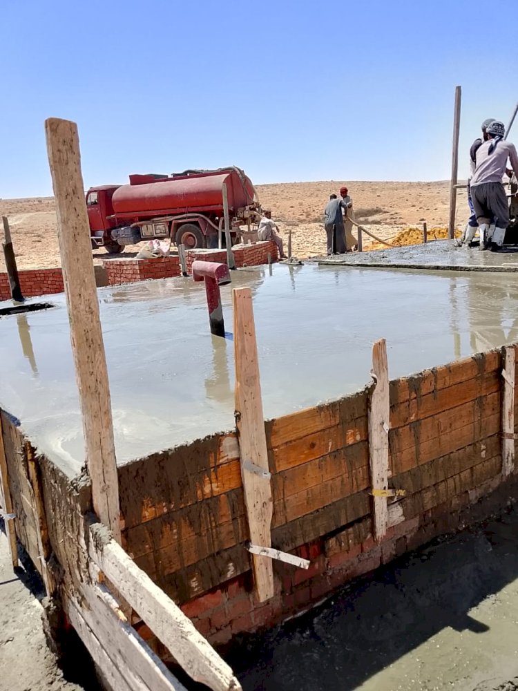 “بحوث الصحراء” ينفذ خزانات حصاد للمياه لتعظيم الاستفادة من الأمطار في مطروح
