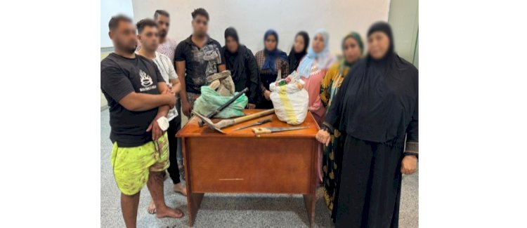 حقيقة فيديو مشاجرة الأسلحة البيضاء بأكتوبر بالجيزة