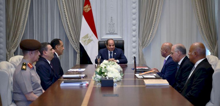 السيسي يوجه بالعمل على جذب أكبر الخطوط الملاحية والمشغلين العالميين