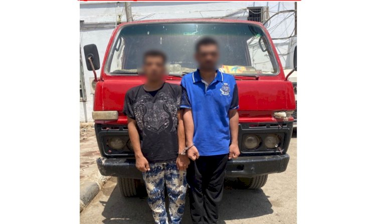 القبض علي سائق لقيامه بتفريغ حمولة صرف صحى بإحدى الترع بسوهاج