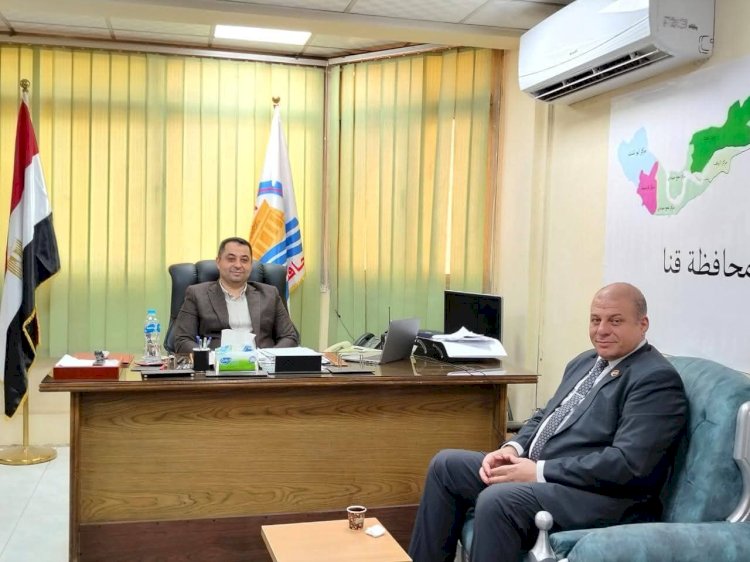 وكيل وزارة الصحة بقنا يستقبل وكيل وزارة التربية والتعليم لبحث سبل التعاون