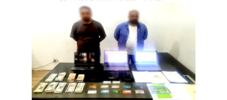ضبط المتهمين بإدارة (705) موقع إلكترونى بدون ترخيص  بالجيزة