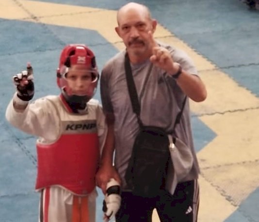 «حماد» بطل نادى مطوبس يحرز ذهبية بطولة الجمهورية للتايكوندو