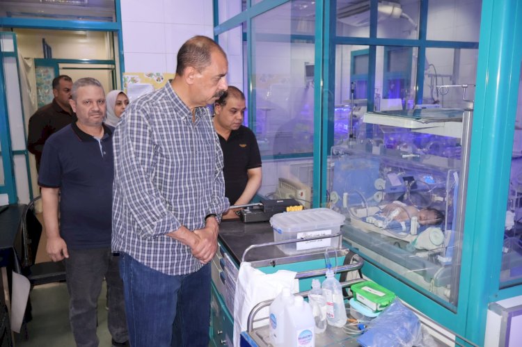 محافظ سوهاج يتفقد مستشفى الهلال ويُتابع مشروعات التطوير بالمحافظة