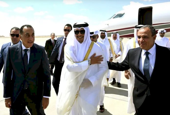مصر وقطر تؤكدان استمرار جهودهما لوقف إطلاق النار بغزة