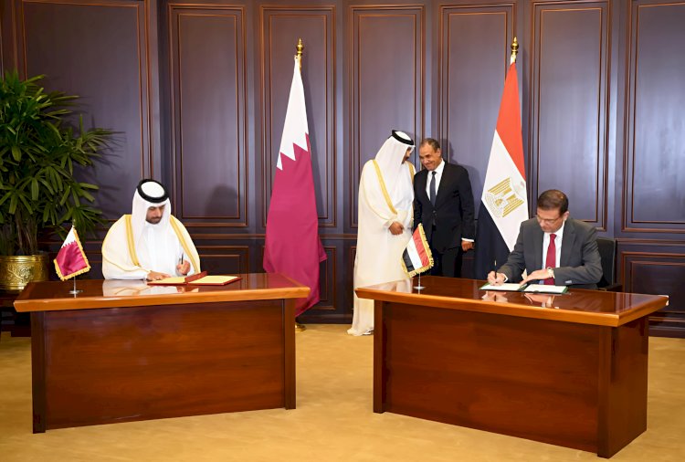وزيرالزراعة ووزير البلدية بدولة قطر يوقعان مذكرة تفاهم في المجالات المختلفة