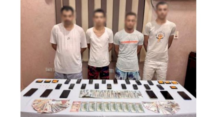 القبض علي موظفى خدمة عملاء البنوك المزيفين بالمنيا