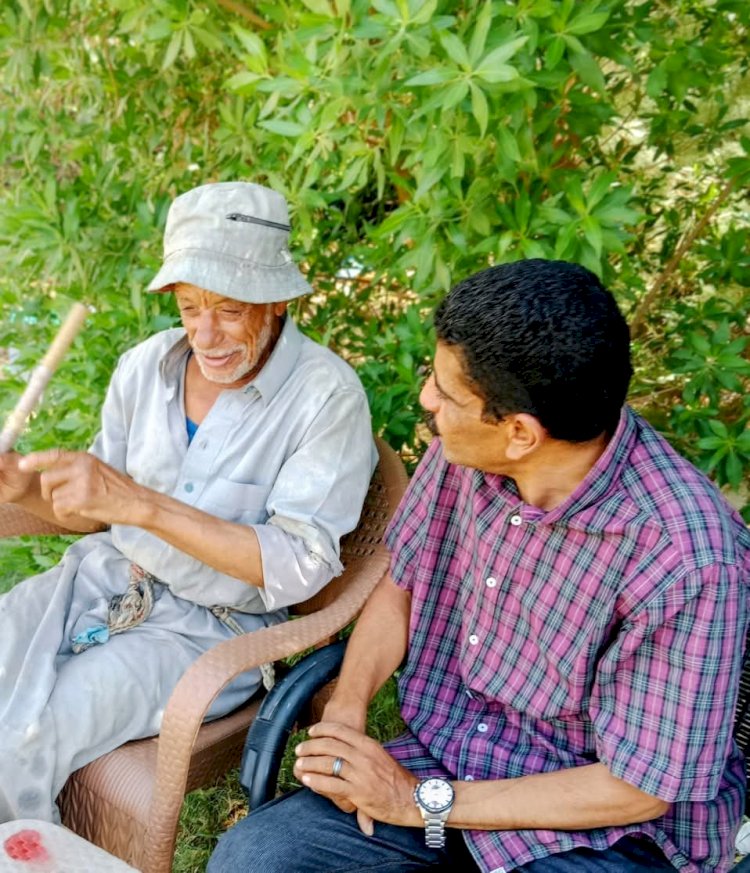 حكايات الواحات لمصطفي معاذ  "113" الحاج حسين فودة