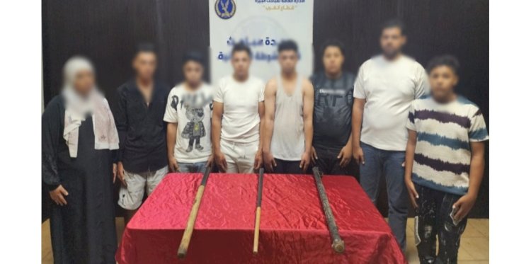 ضبط طرفي مشاجرة الفستان بالجيزة