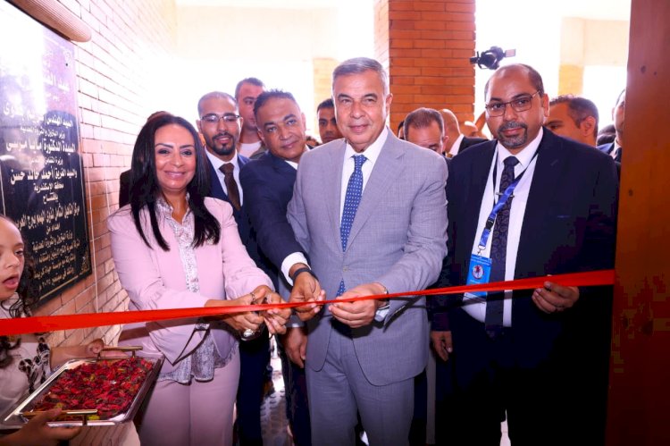 وزيرة التضامن ومحافظ الإسكندرية  يفتتحان مركز التأهيل الشامل لذوي الإعاقة