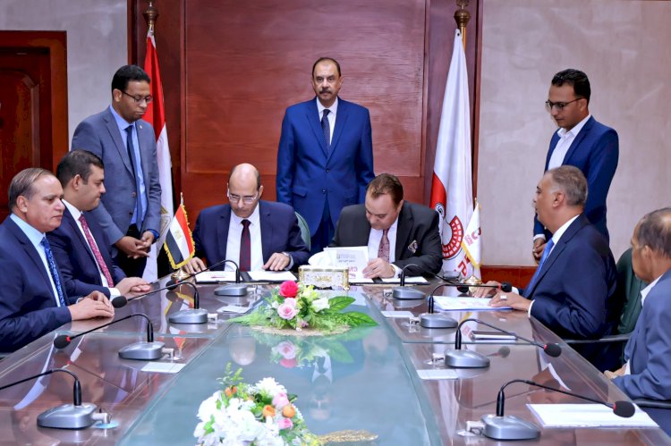 بروتوكول تعاون بين البنك الأهلي المصري ومحافظة سوهاج