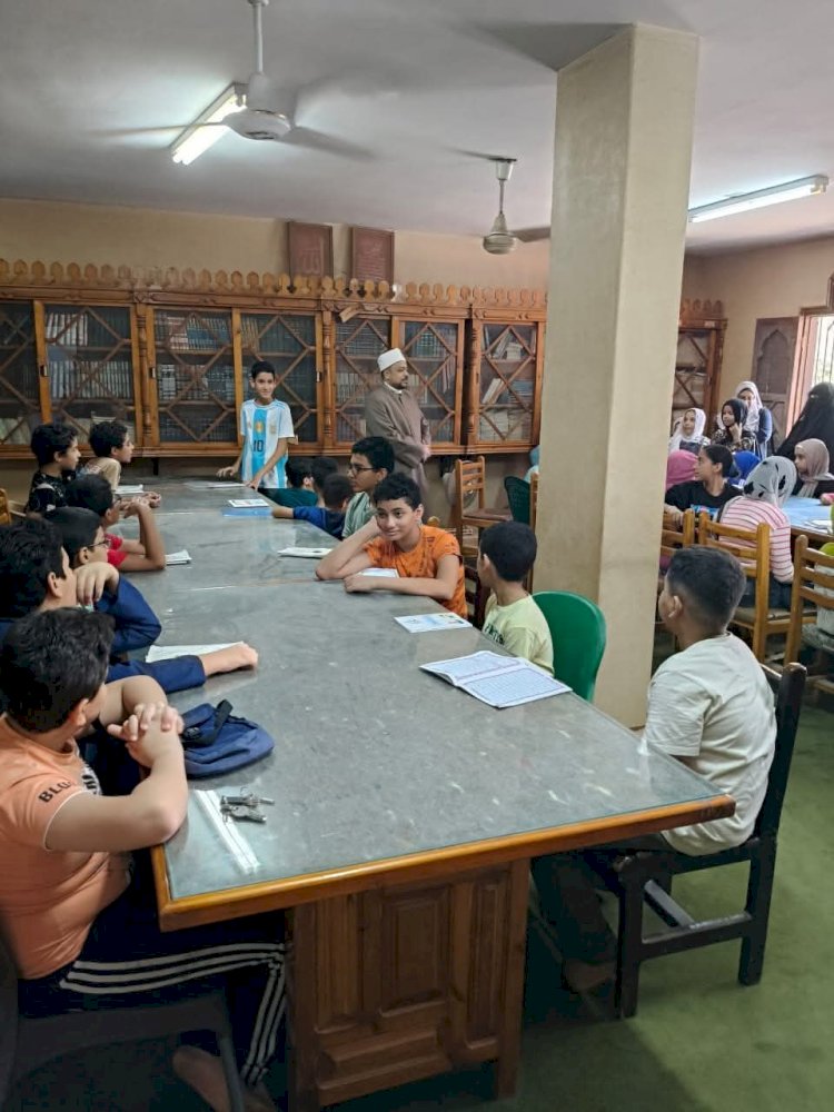 أوقاف القاهرة تنظّم فعاليات تربوية بمراكز الشباب والمكتبات العامة