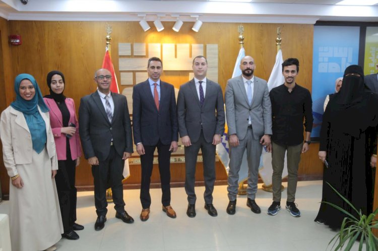 متابعة أعمال إنشاء المبنى الجديد للتحول الرقمي بالديوان العام بكفرالشيخ