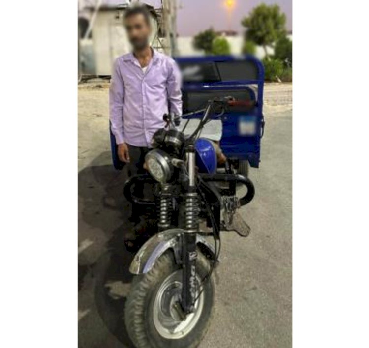 نكشف فيديو قيام سائق "تروسيكل" بالقيادة تحت تأثير تعاطى المواد المخدرة بالقاهرة