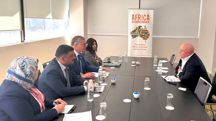 بدوي يبحث ضخ استثمارات في قطاع التعدين علي هامش المؤتمر الافريقي الاسترالي