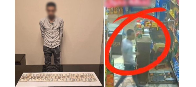 ضبط سائق توك توك  لسرقتة مبلغ مالى من محل بالإسكندرية