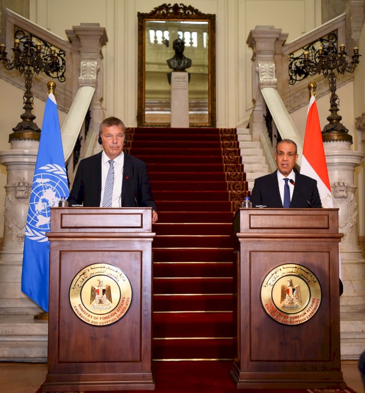 وزير الخارجية يستقبل المفوض العام لوكالة الأمم المتحدة (الأونروا)