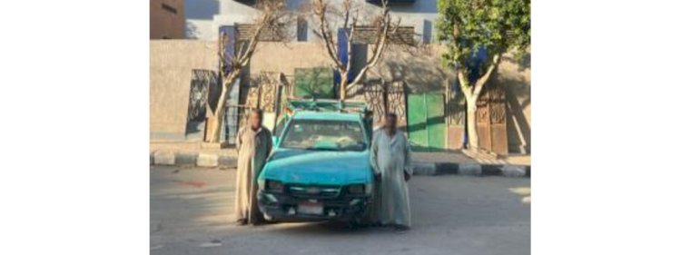 ضبط حرامية أبواب المدافن بالمنيا