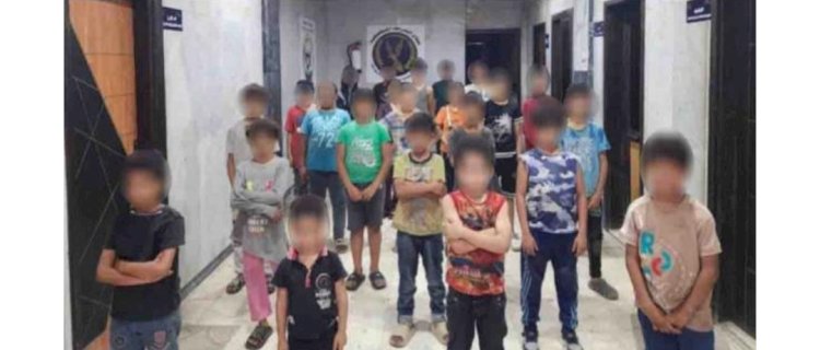 ضبط 23 حدثًا مارسوا التسول 