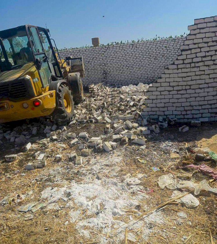 محافظ سوهاج: إزالة 1319 حالة تعدي على أملاك الدولة والأراضي