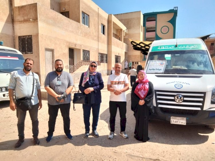 ختام فعاليات القافلة الطبية المجانية بقرية طاهر بمركز كفرالشيخ