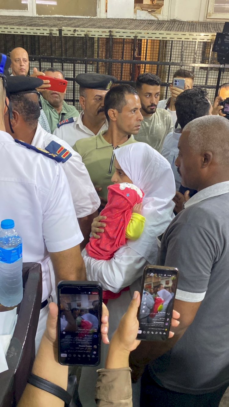 ننفرد بنشر أول فيديو للمتهمة وأم الأطفال القتلي في قضية دلجا بالمنيا