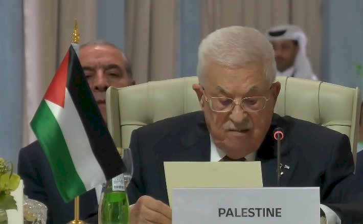 عباس:نطالب المجتمع الدولي بمحاسبة إسرائيل على جرائمها المتكرر ضد شعوبنا