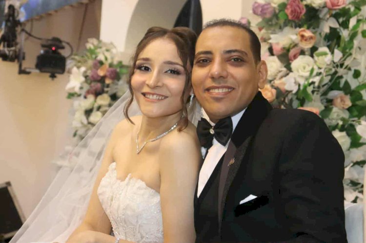 مليار مبروك الزفاف جرجس عفيفي فوزي وماريا جمال نجيب