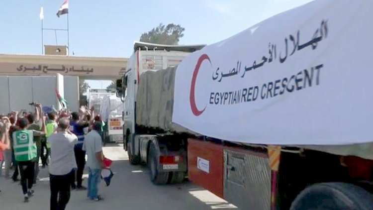 إطلاق قافلة "زاد العزة" الـ39 بحمولة 1700 طن مساعدات غذائية إلى غزة