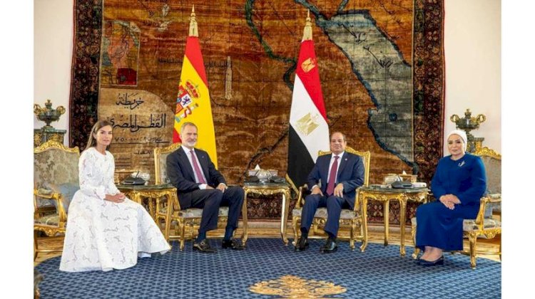 النص الكامل لكلمة الرئيس السيسي خلال مأدبة الغداء على شرف ملك وملكة إسبانيا