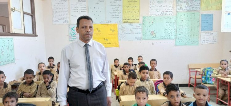 انتظام وانضباط من اليوم الأول بمدارس أبوتشت مع بدايه العام الدراسي الجديد