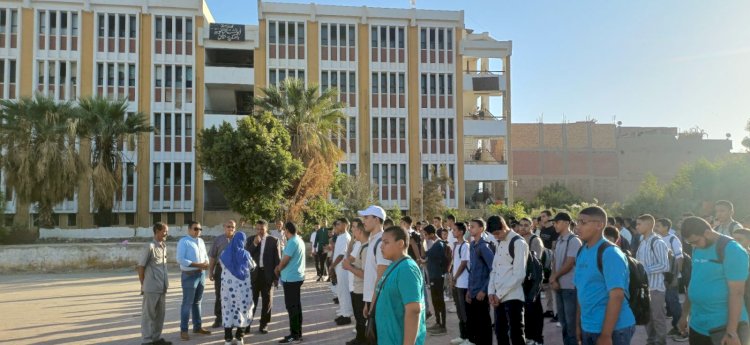 في يومها الثاني من العام الدراسي الجديد.. انتظام الدراسة بمدارس أبوتشت 