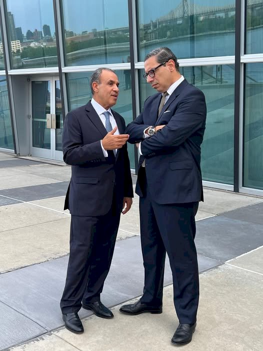 وزير الخارجية يلتقى مع نظيره القبرصي على هامش أعمال الجمعية العامة في نيويورك