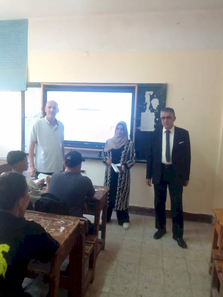 وكيل تعليم أبوتشت يتفقد المدارس لتعزيز الانضباط وسير الدراسة