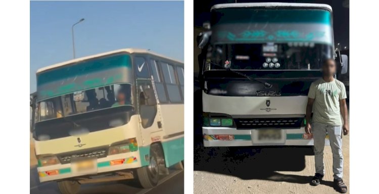 حقيقة فيديو تضرر سائق من قائد سيارة "نقل جماعى" اصطدم بسيارته بالقليوبية