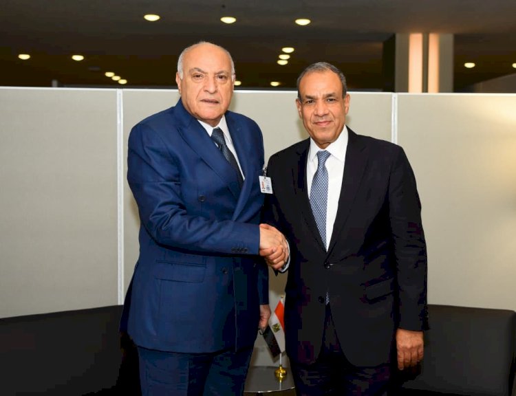 وزير الخارجية يلتقي نظيره الجزائري على هامش أعمال الجمعية العامة للأمم المتحدة