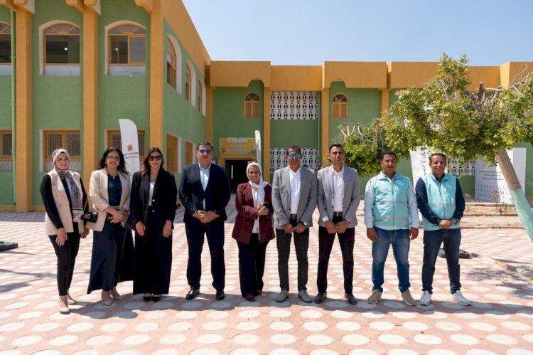 التعمير والإسكان يفتتح مبنى المبيت بمدرسة الأمل للصم وضعاف السمع بمحافظة الفيوم