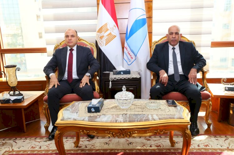 وصول محافظ كفرالشيخ للمشاركة فى اجتماع مجلس الجامعة