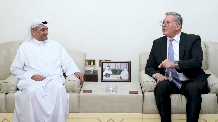 حاكم الفجيرة يستقبل وزير البترول والثروة لبحث تعزيز التعاون بين مصر والإمارات