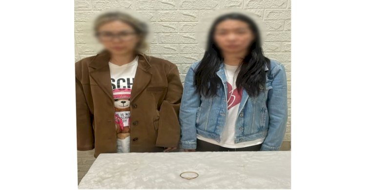 ضبط اجنبيتين لقيامهمن بسرقة مصوغات ذهبية من داخل محل  بالقاهرة