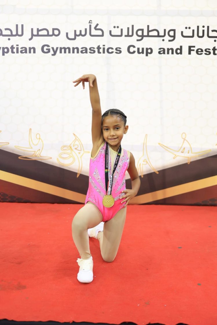 كأس مصر للجمباز يشهد تألق فريدة محمد سعدي وسط أجواء تنافسية قوية