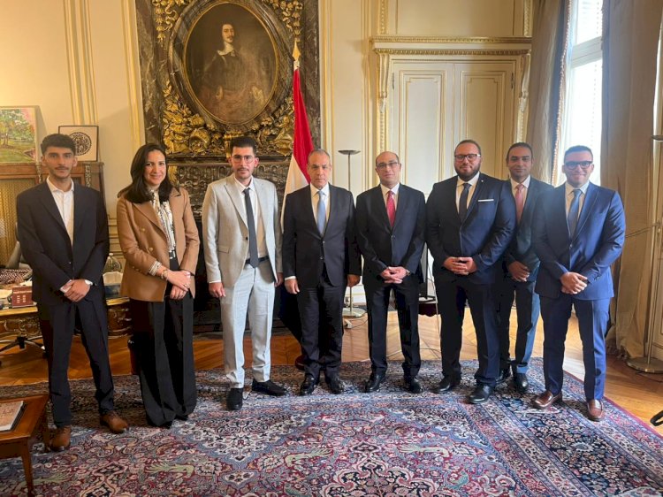 وزير الخارجية يشهد تدشين الموقع الالكترونى الجديد للقنصلية العامة لمصر بباريس