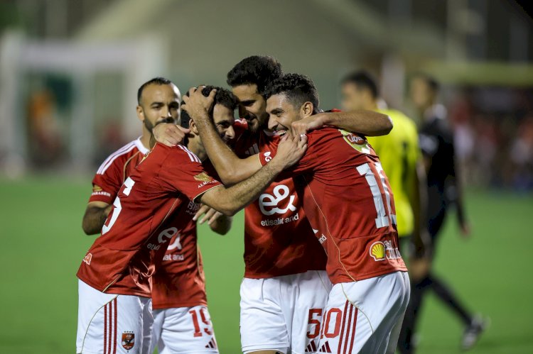 الأهلى يفوز على كهرباء الاسماعيلية ويشارك المصرى والزمالك  صدارة دورى نايل