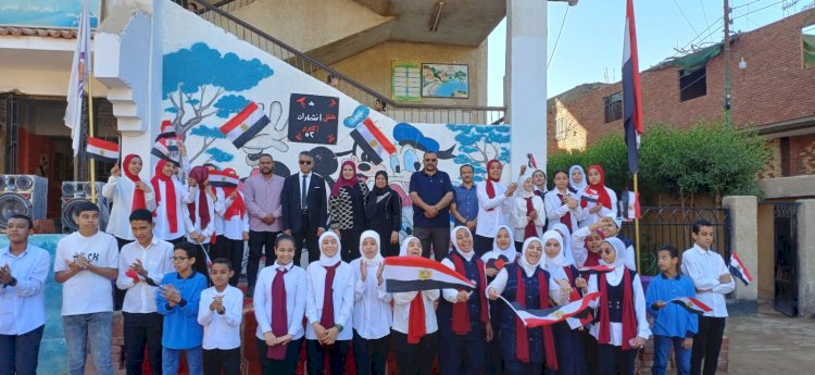 انتصارات أكتوبر تجسد روح الانتماء في احتفالات مدرسة الحبيلات الشرقية بأبوتشت