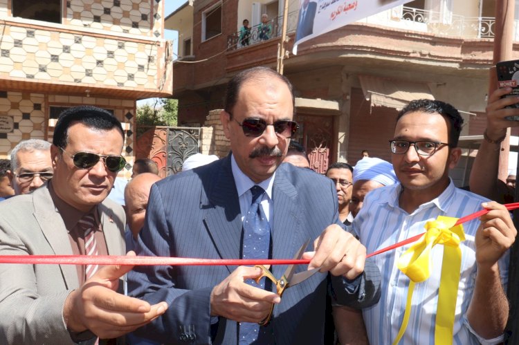 محافظ سوهاج يفتتح مدرسة "الشهيد هشام جابر بكر الابتدائية " بالصوامعة غرب بطهطا