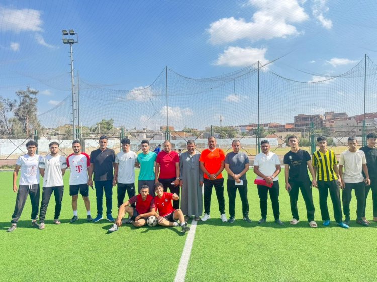 التصفيات التمهيدية لدورى الإتحاد العام لمراكز شباب مصر بكفر الشيخ